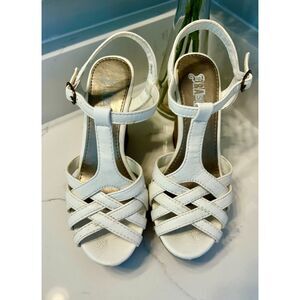 Brash Brand Wedge Strappy Sandals Women's Size 6
